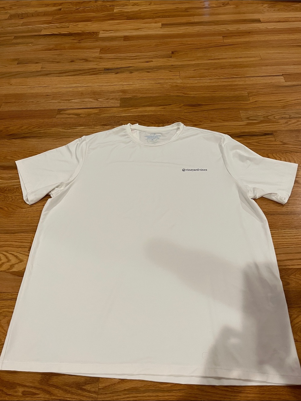 Vineyard Vines White Short Sleeve Performance Tee